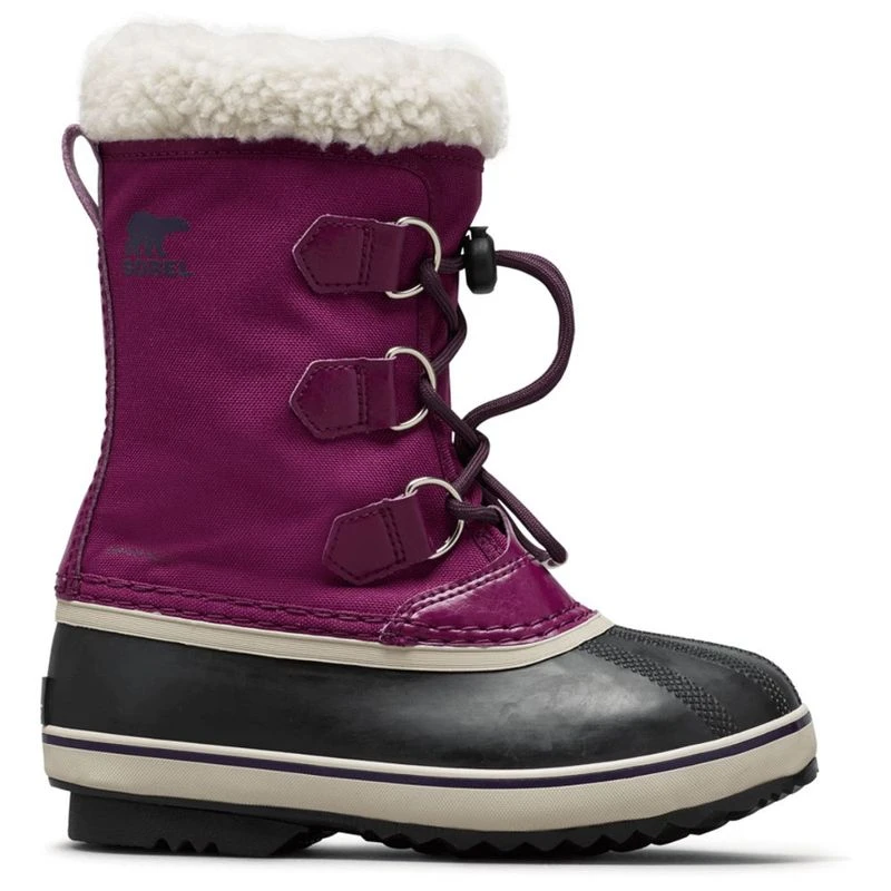 Sorel Kids Yoot PAC Nylon Snow Boots Purple Sportpursuit