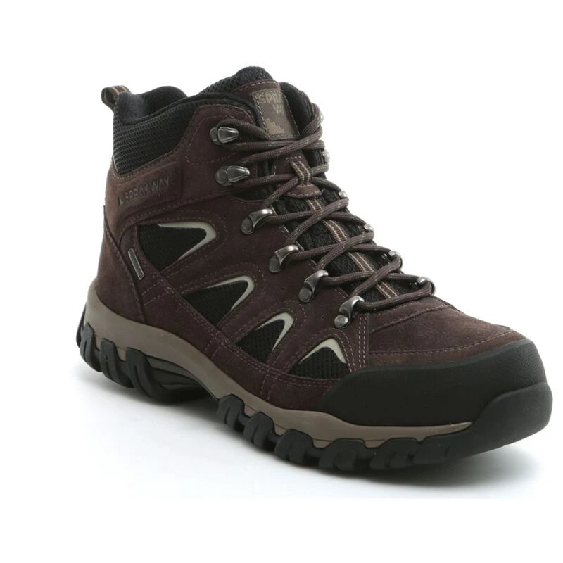Sprayway Mens Mull Mid HydroDRY Hiking Boots (Brown) | Sportpursuit.co