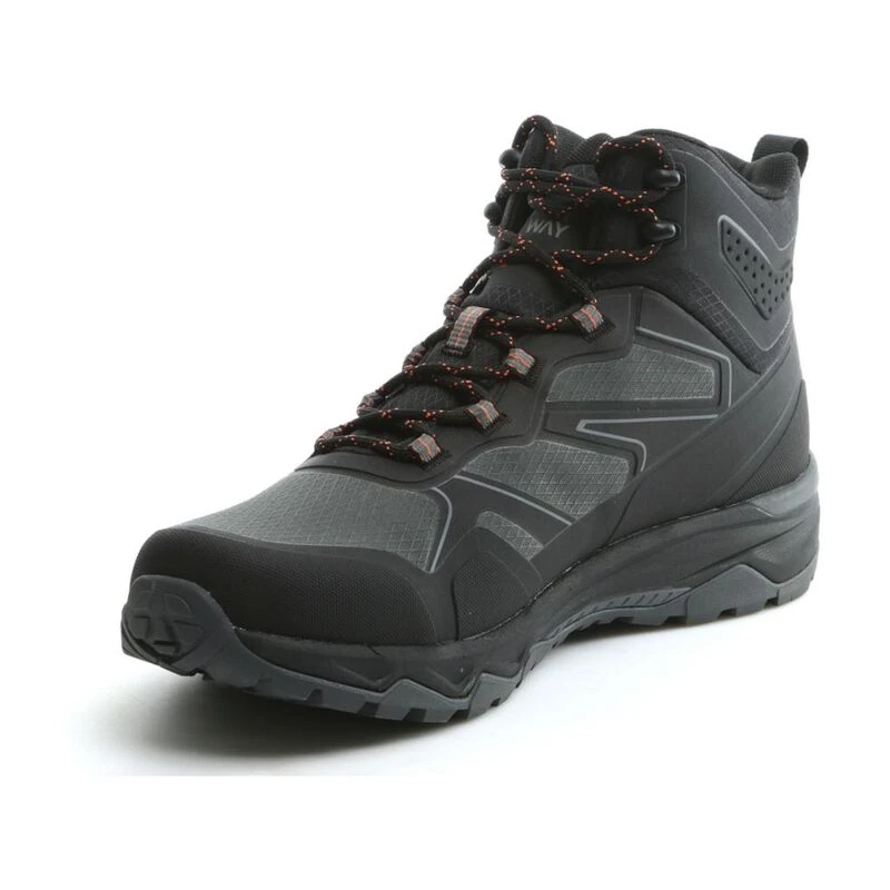 Sprayway Mens Tarn Mid HydroDRY Hiking Boots (Black) Sportpursuit.co