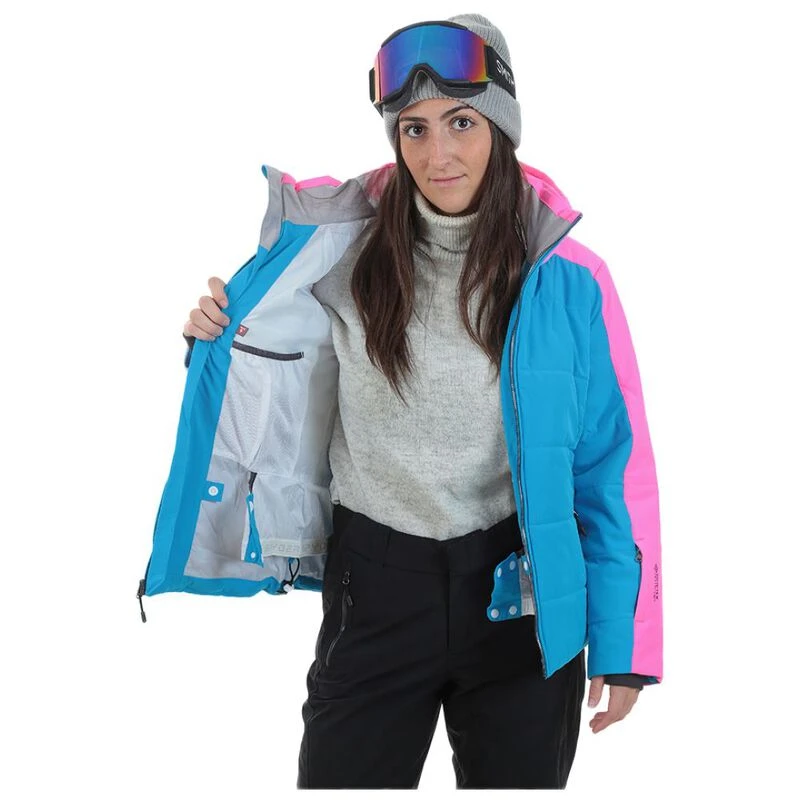 Spyder Womens Tresh GTX Synthetic Down Jacket Lagoon Sportpursuit