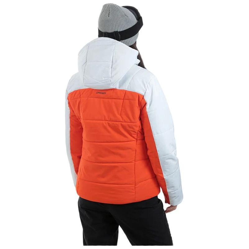 Spyder Womens Tresh GTX Synthetic Down Jacket Sizzle Sportpursuit