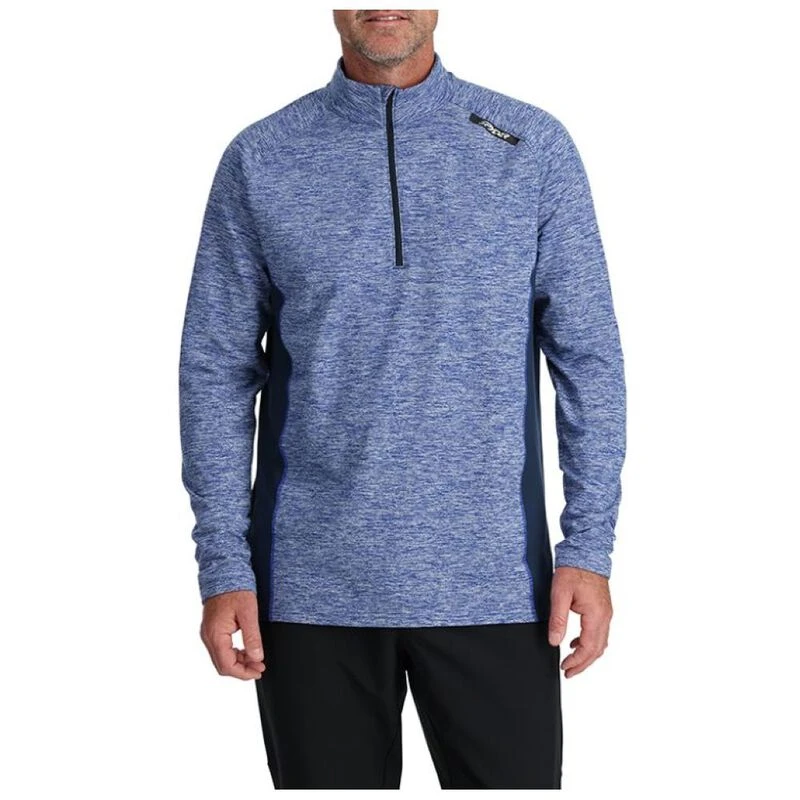 Spyder Mens Accord 1 2 Zip Pullover Electric Blue Sportpursuit