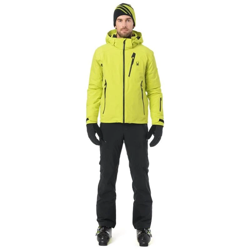 Spyder Mens Vanqysh Jacket Acid Black Sportpursuit