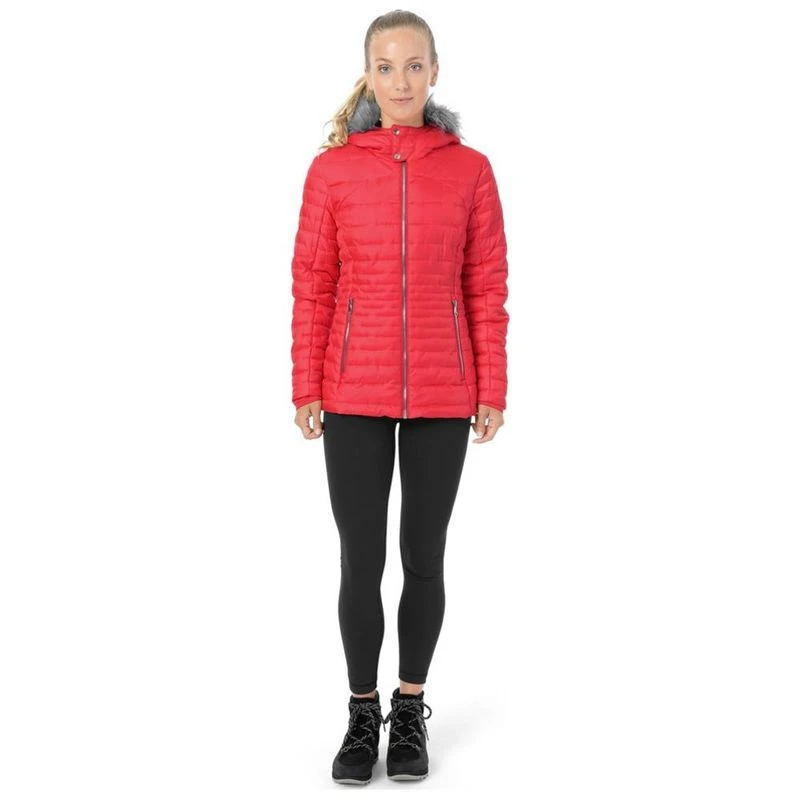 Spyder Womens Edyn Hoody Insulated Jacket Hibiscus Sportpursuit
