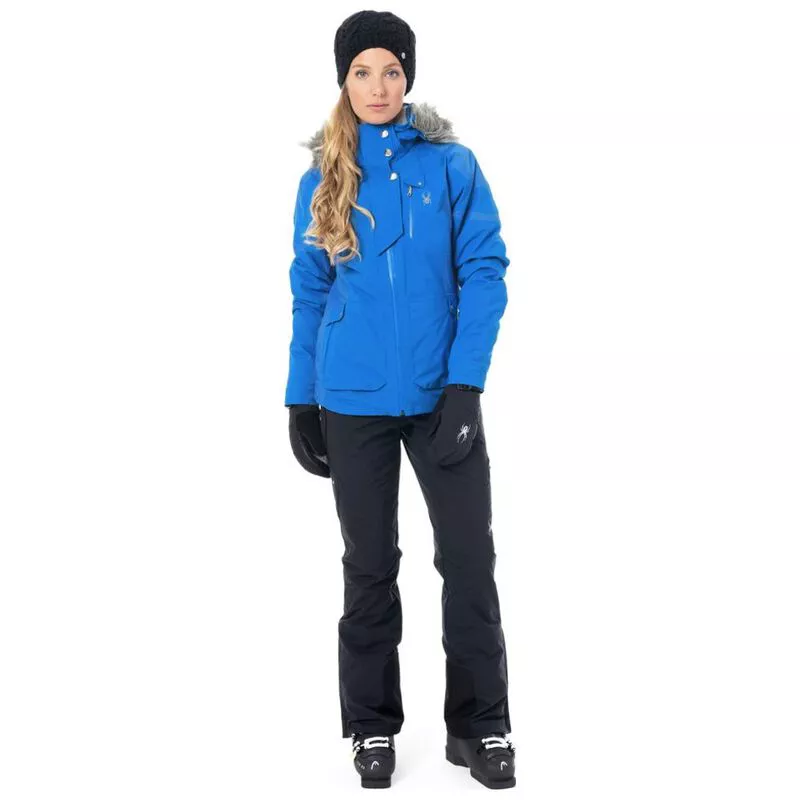 Spyder meribel 2025 faux fur jacket