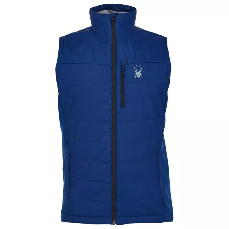 Spyder Mens Glissade Hybrid Gilet Abyss Sportpursuit
