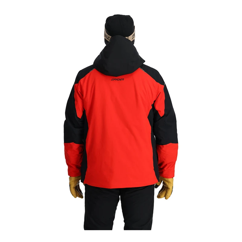 Spyder Mens Copper Jacket Red Sportpursuit