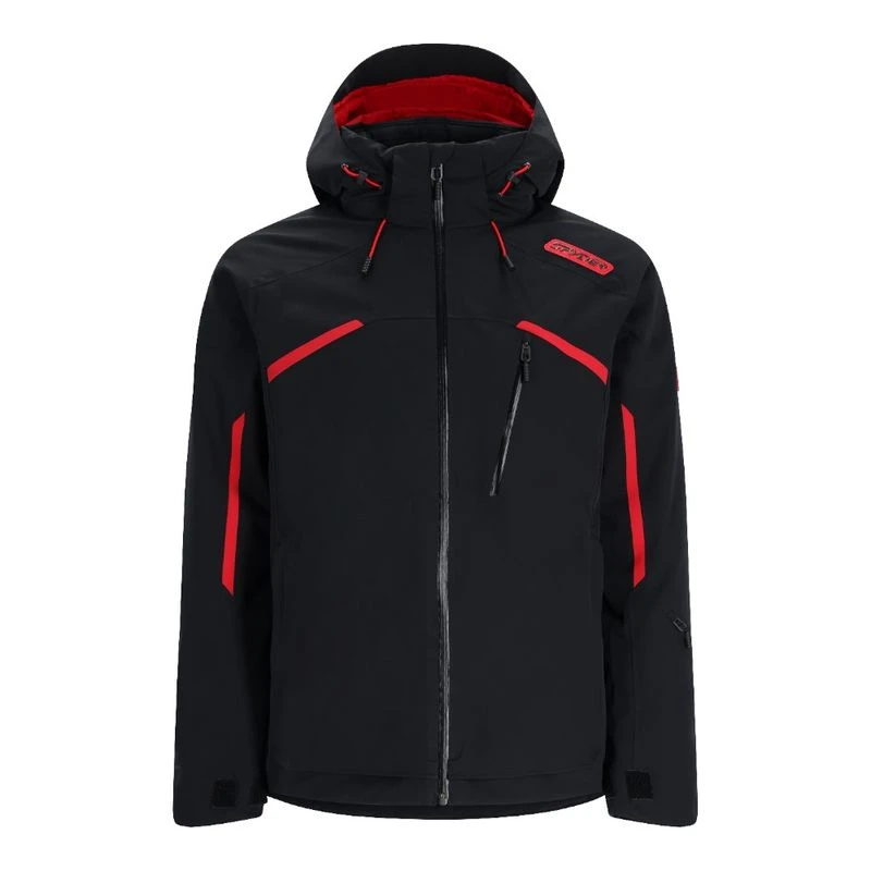 Spyder Mens Leader Jacket Black Sportpursuit