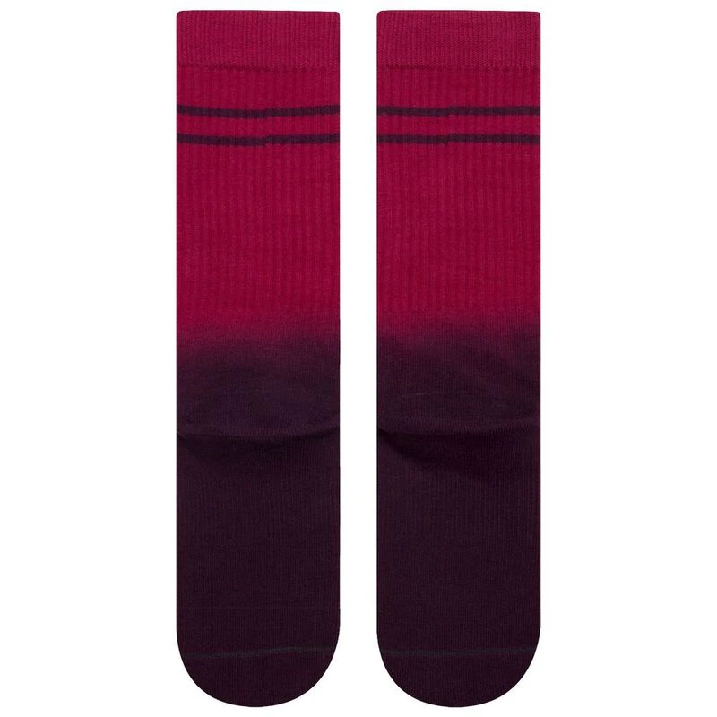 Stance Womens Uncommon Dip Socks (Maroon) | Sportpursuit.com
