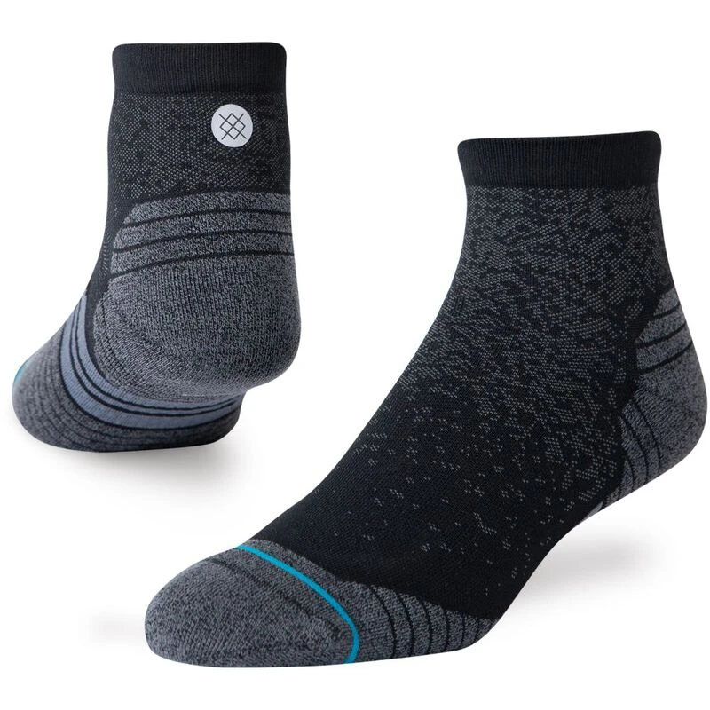 Stance Run Qtr St Socks Black Sportpursuit