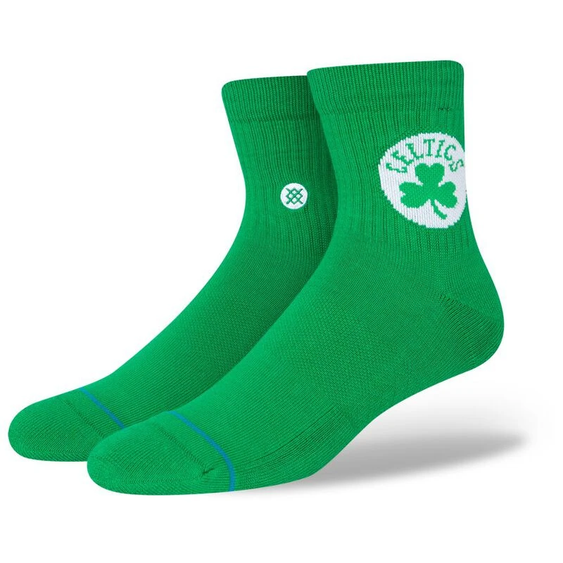 Stance Celtics St Qtr Socks Green Sportpursuit