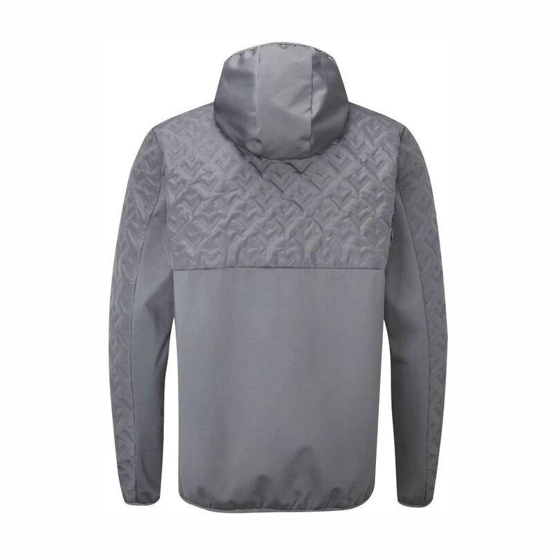 Stuburt Mens Evolution Tech Hooded Jacket Slate Grey Sportpursuit