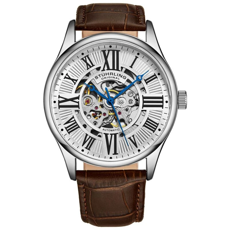 Stuhrling 2024 leather watch