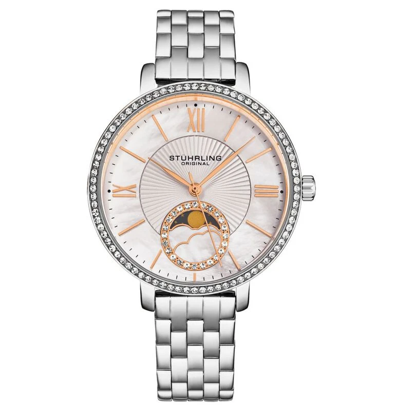 St hrling Womens Horizon 4038 Quartz 36mm Classic Casual