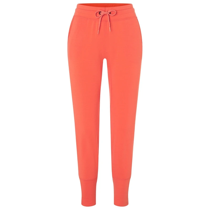 Super.Natural Womens Essential Cuffed Trousers (Living Coral) Sportp