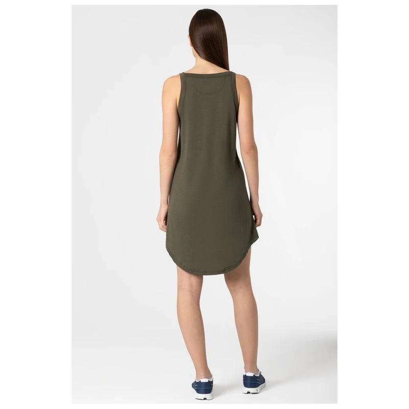 Super.Natural Womens Relax Dress Stone Grey Sportpursuit