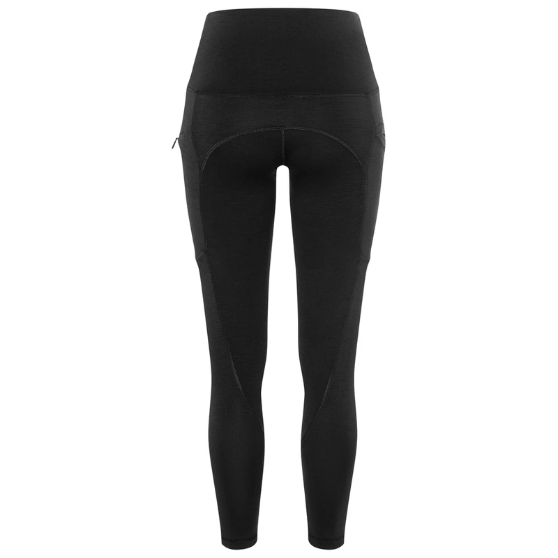 Super Natural Womens Alpine Active Leggings (Jet Black) Sportpursuit