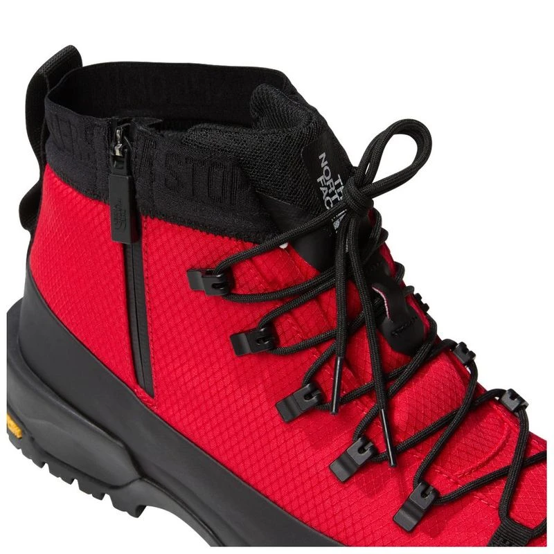 Red north face boots deals