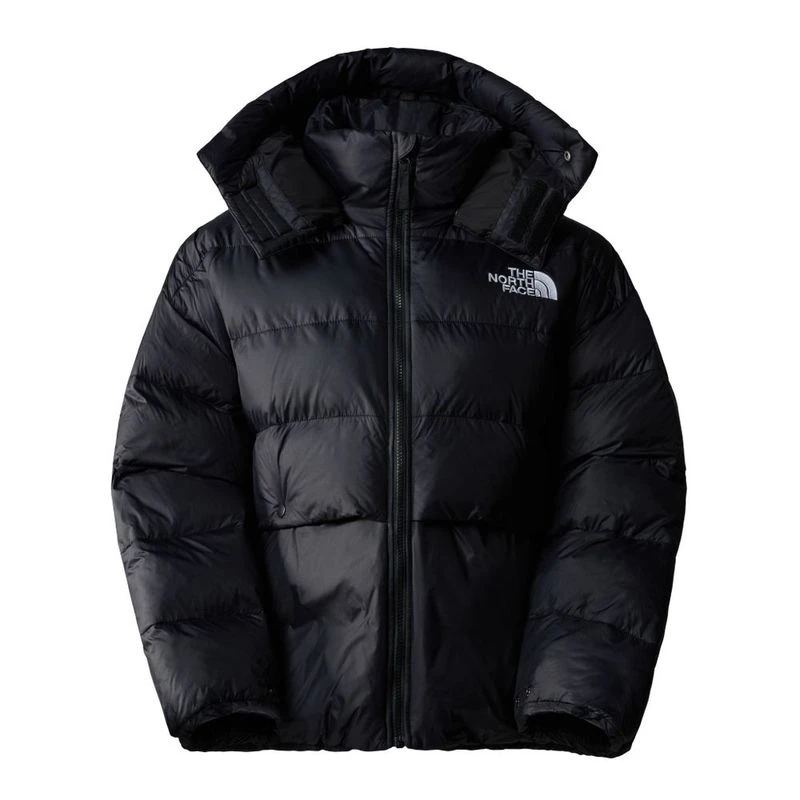 Womens black puffer jacket north face 2025
