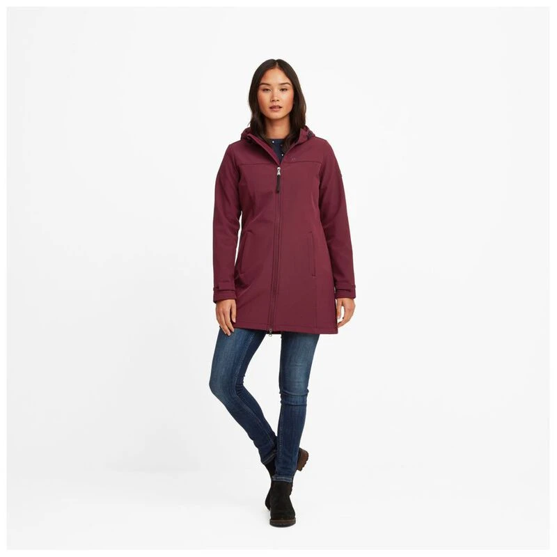 Keld womens softshell long jacket store
