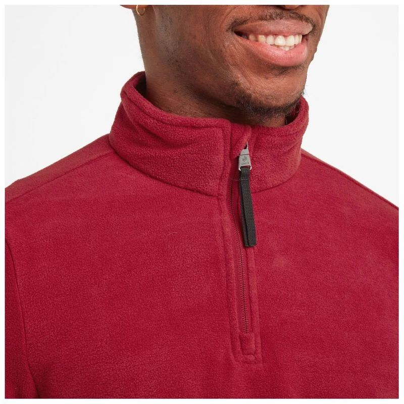 TOG 24 Mens Shire Half Zip Fleece Chilli Red Sportpursuit