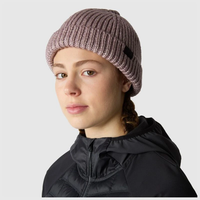 The North Face Womens Airspun Beanie (Fawn Grey)