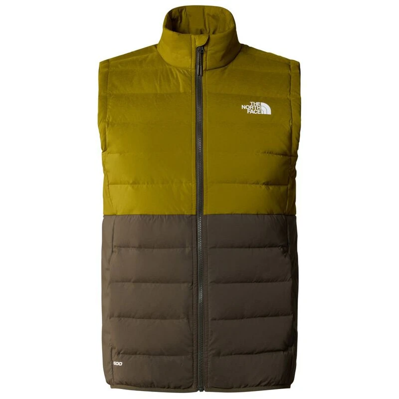North face gilet green shop