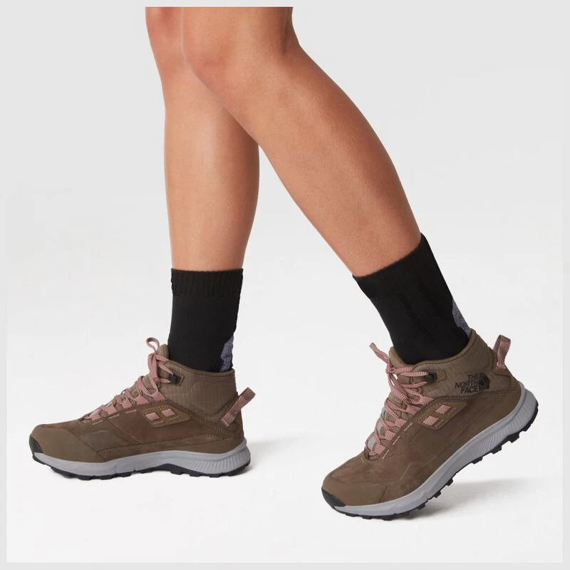Leather mid boots new arrivals