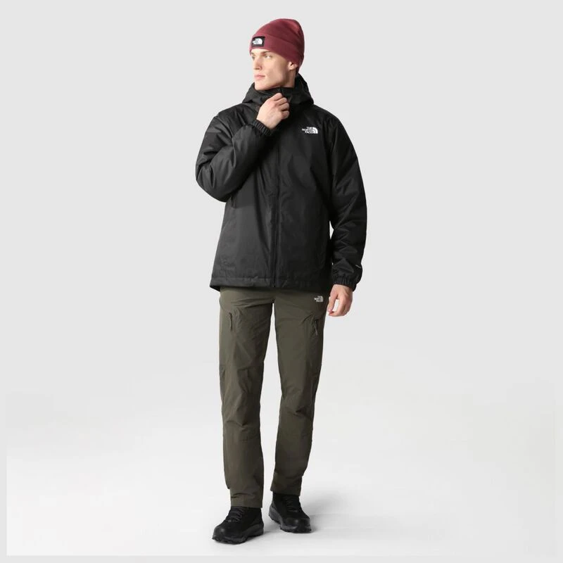 The North Face Mens Quest Insulated Jacket (TNF Black/TNF White) Spo