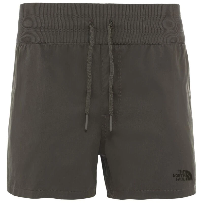 The North Face Womens Aphrodite Motion Shorts (New Taupe Green) | Spor