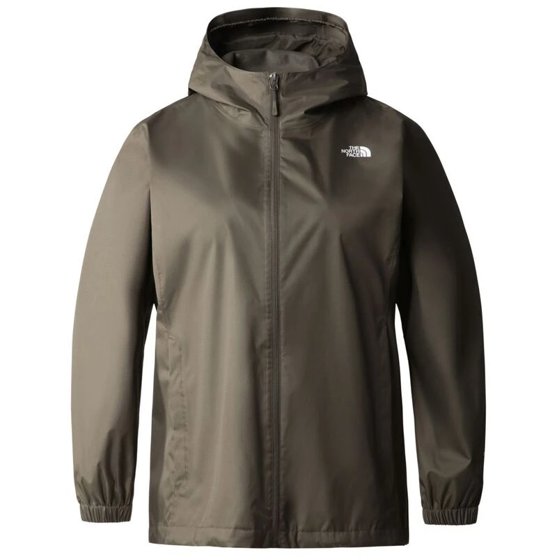 The North Face Womens Plus Size Quest Waterproof Jacket (New Taupe Gre