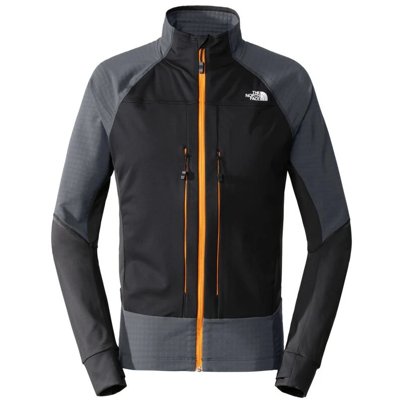 The North Face Mens Dawn Turn Softshell Full Zip Jacket TNF Black Van