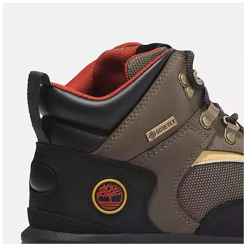 Timberland Mens MT Lincoln Mid GTX Casual Shoes Black Grain Sportp