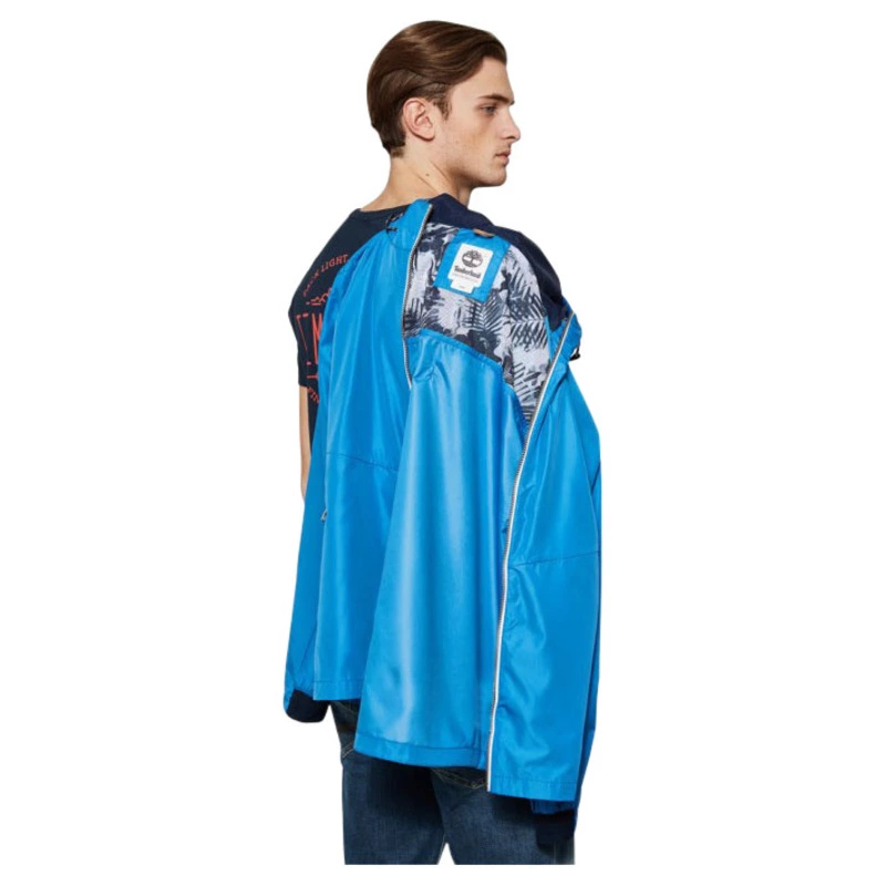 Timberland Mens Signal Mountain Racer Jacket Nebulas Blue Sportpur