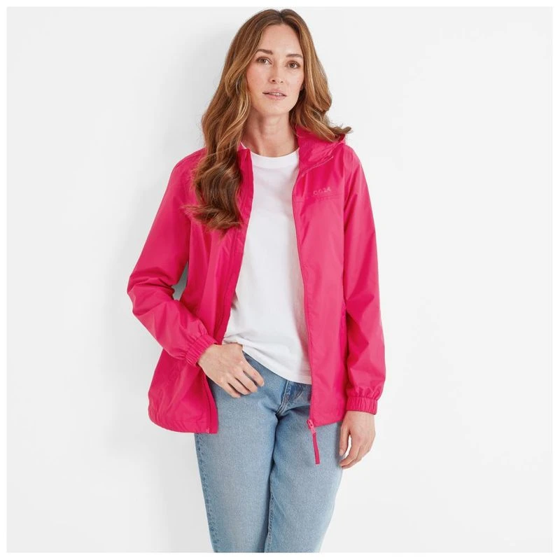 Tog 24 Womens Craven Milatex Waterproof Jacket Magenta Pink Sportp