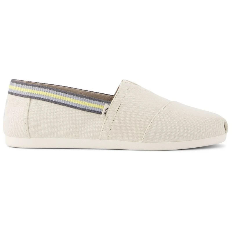 TOMS Mens Alpargata Slip on Casual Shoes Beige Sportpursuit