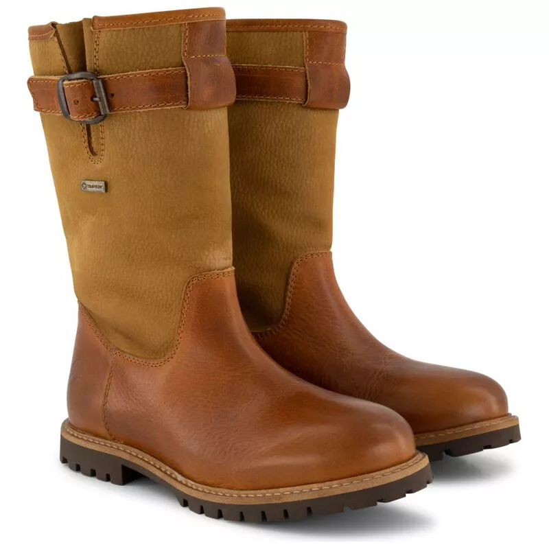 Travelin Womens Konstanz Boots Cognac Sportpursuit