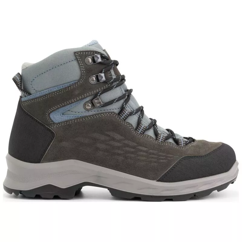 Travelin Mens Aborg Hiking Boots (Grey) | Sportpursuit.com
