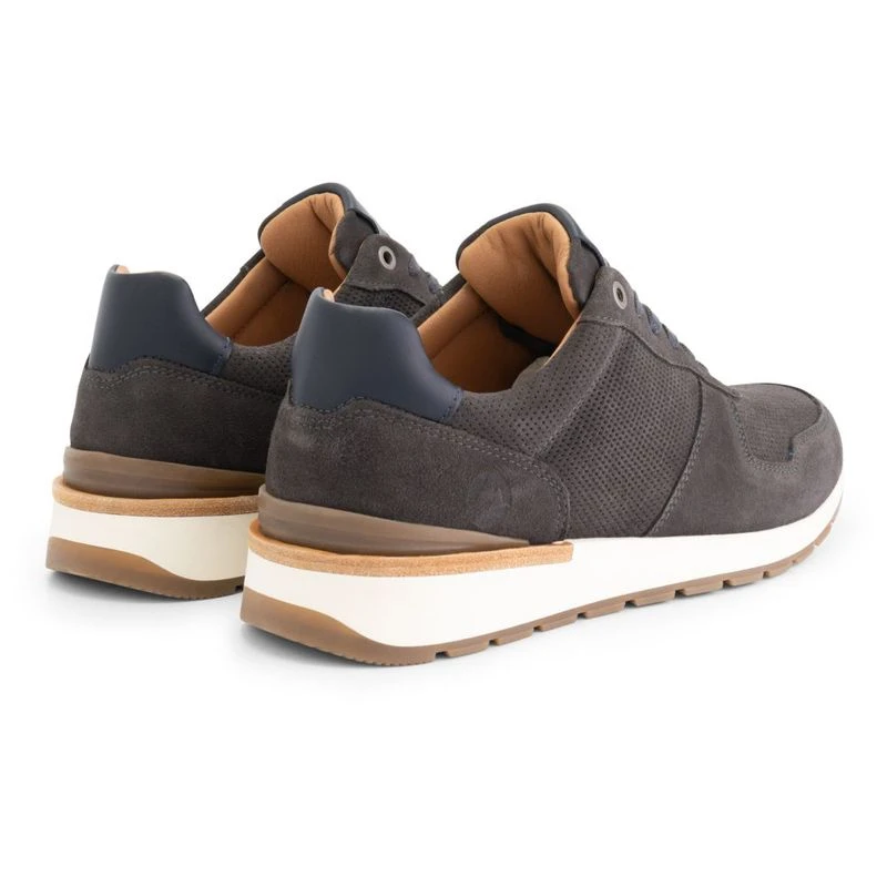 Travelin Mens Brampton Casual Shoes (Dark Grey)