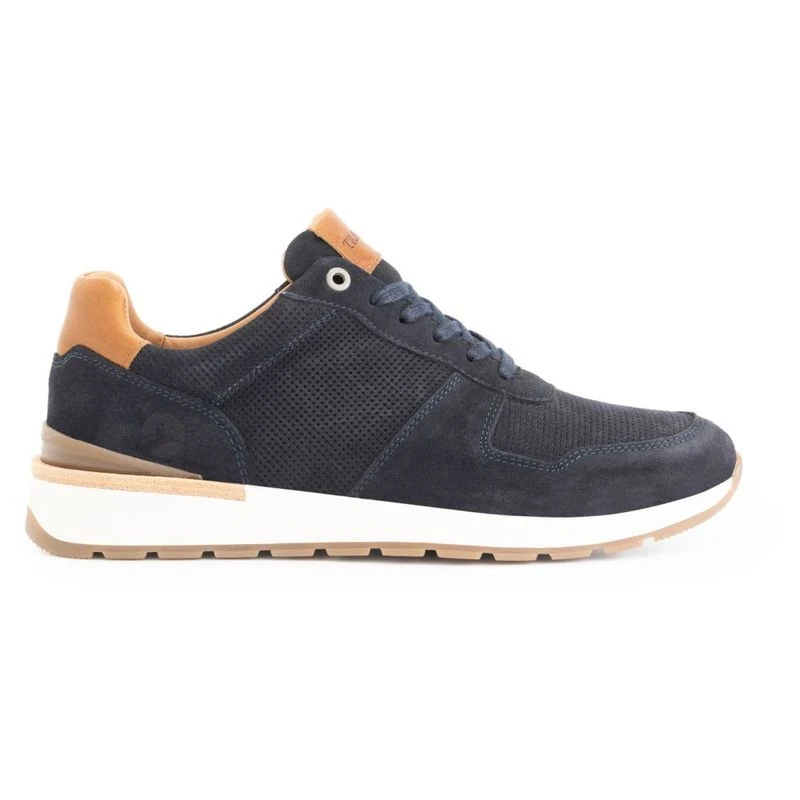 Travelin Mens Brampton Casual Shoes (Navy)