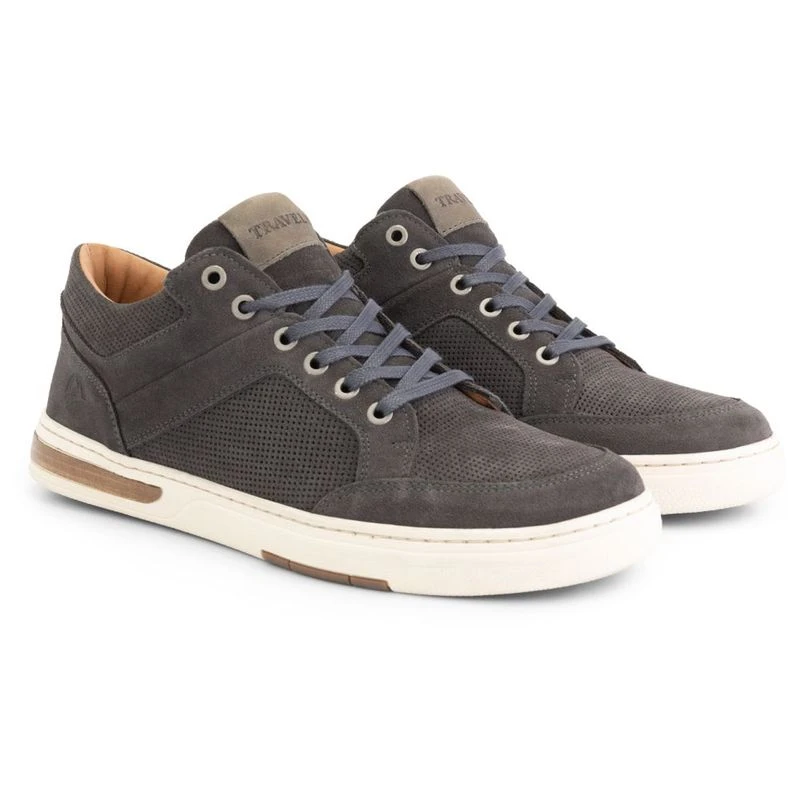 Travelin Mens Oakham Casual Shoes Dark Grey Sportpursuit