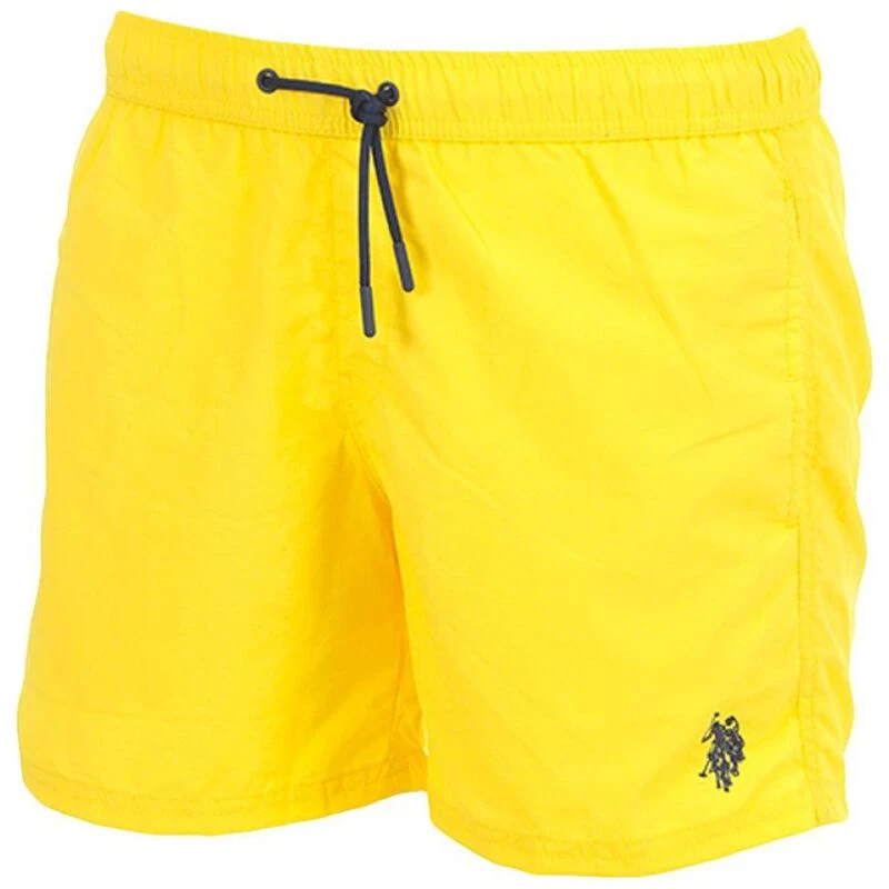 U.S. Polo Assn. Mens 589 Swim Shorts (Yellow)