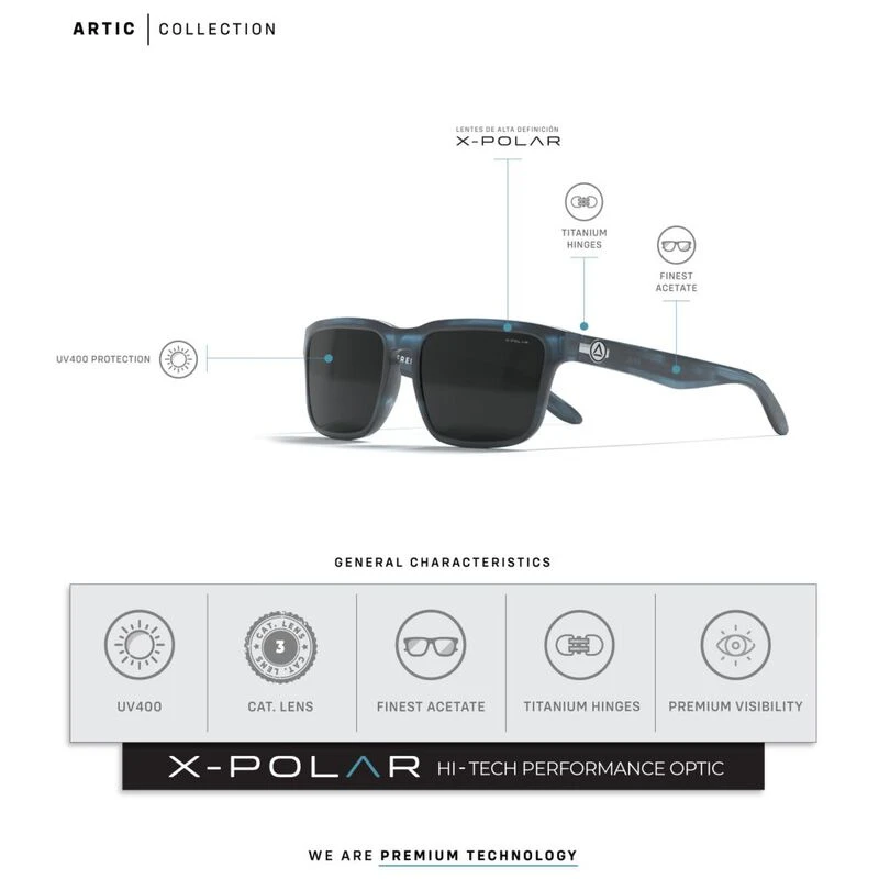 Uller Artic Sunglasses Artic Blue Tortoise Black Sportpursuit