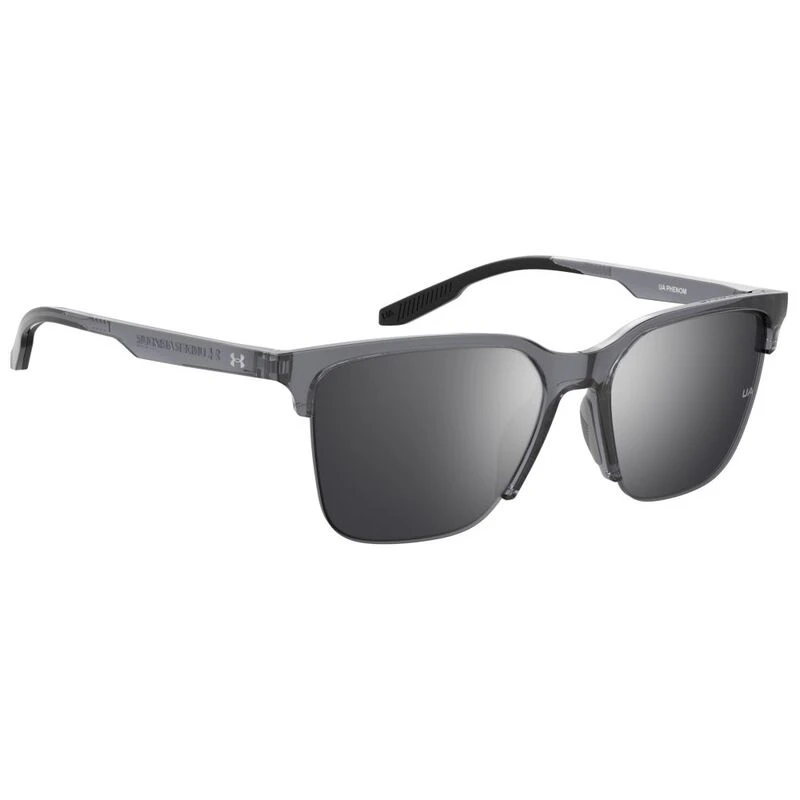 Under Armour Eyewear Mens Phenom Sunglasses (Grey Crystal) | Sportpurs