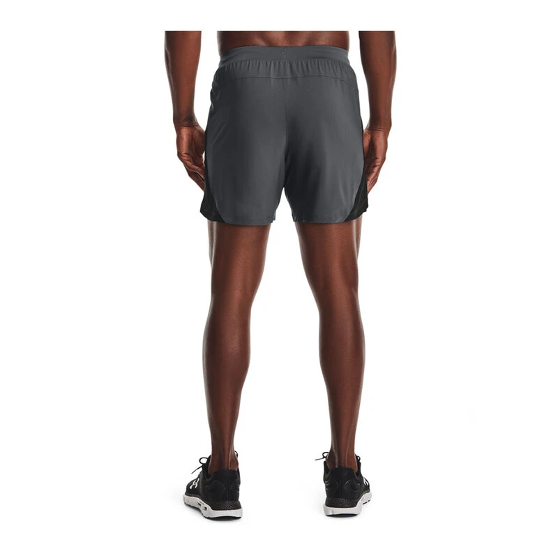 UnderArmour Mens Launch SW 5'' Shorts (Grey) | Sportpursuit.com