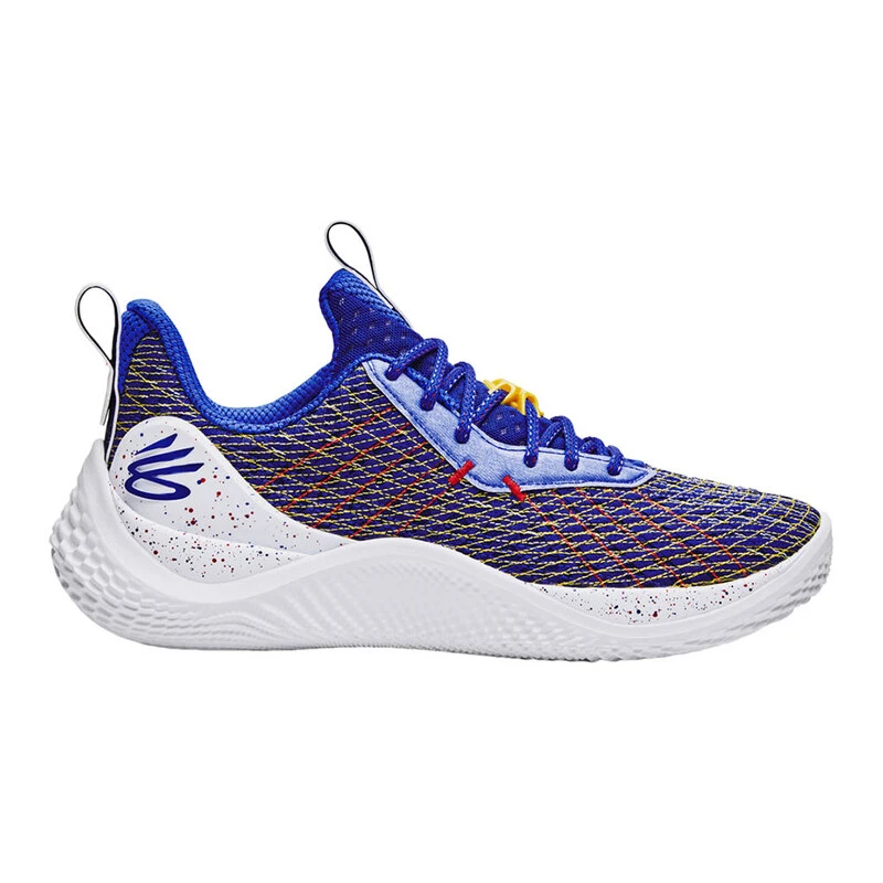 UnderArmour Curry 10 Dub Nation Casual Shoes (Royal/Taxi/White)