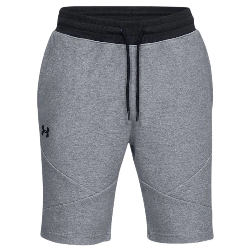 Under Armour Unstoppable 2X Knit Shorts (Steel/Black) | Sportpurs