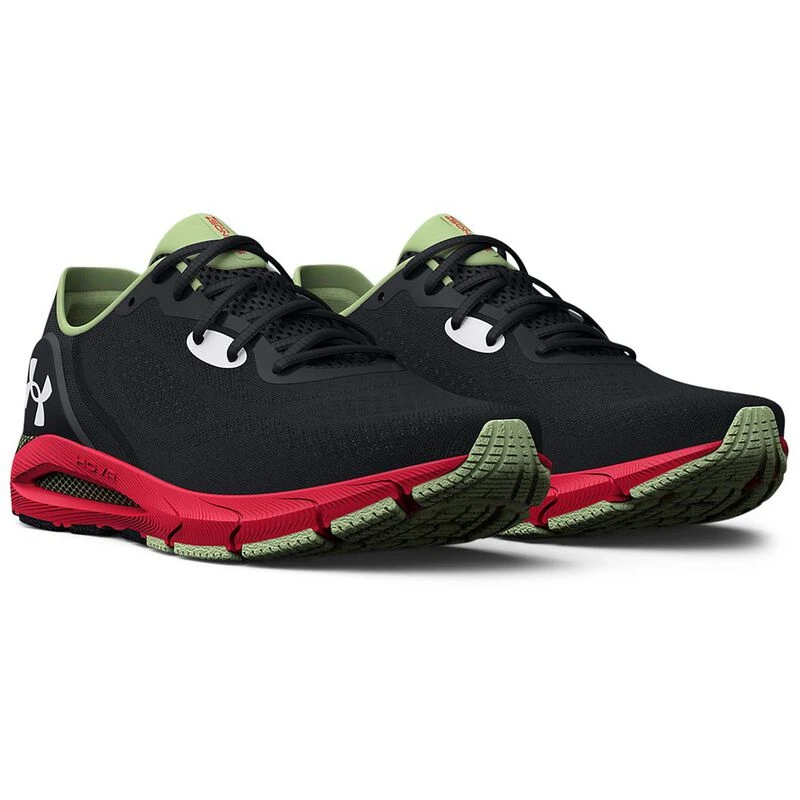 Under Armour Mens HOVR Sonic 5 Shoes (Black/Red)