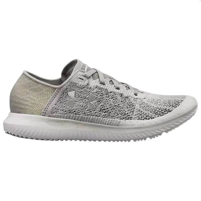 Under Armour Womens Blur Running Shoes (Grey/White) | Spor