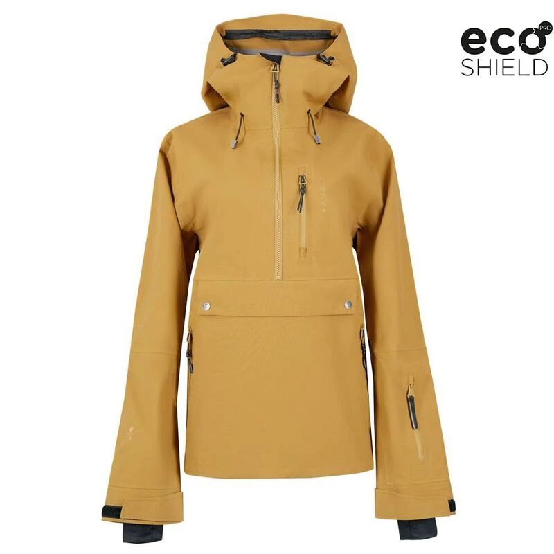 UNTRAKT Womens Quartz 3L Shell Anorak Sulphur Sportpursuit